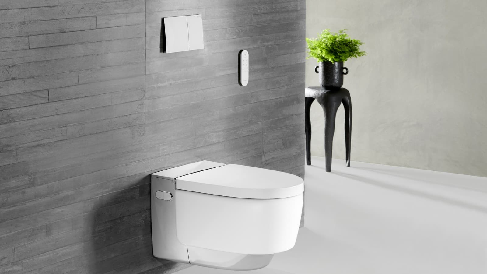 Geberit AquaClean Mera Comfort с хромированным покрытием и пультом дистанционного управления Sigma70 Geberit AquaClean Mera Comfort с хромированным покрытием и пультом дистанционного управления Sigma70
