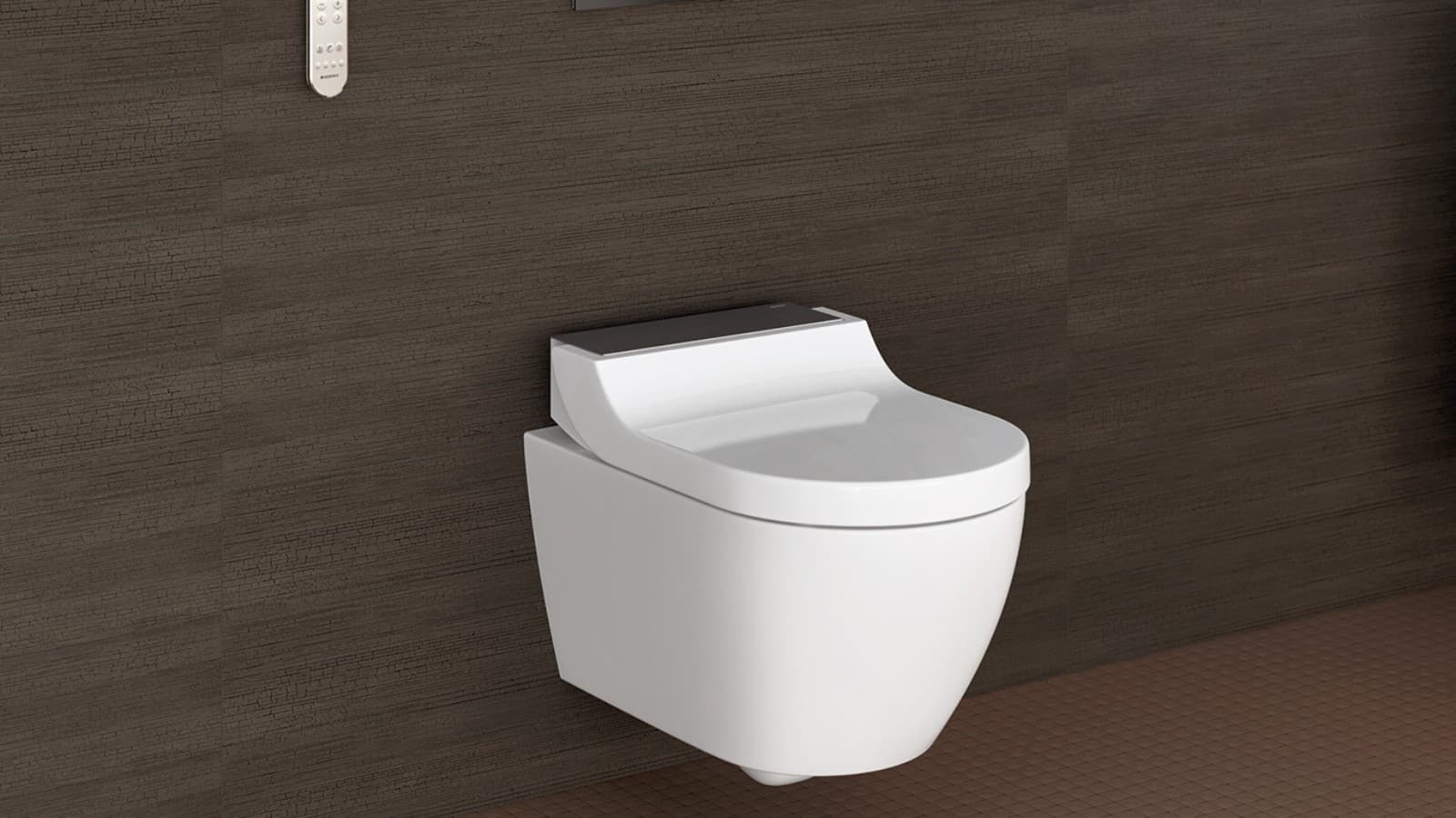 Geberit AquaClean Tuma Comfort shower toilet with heatable WC seat Geberit AquaClean Tuma Comfort shower toilet with heatable WC seat