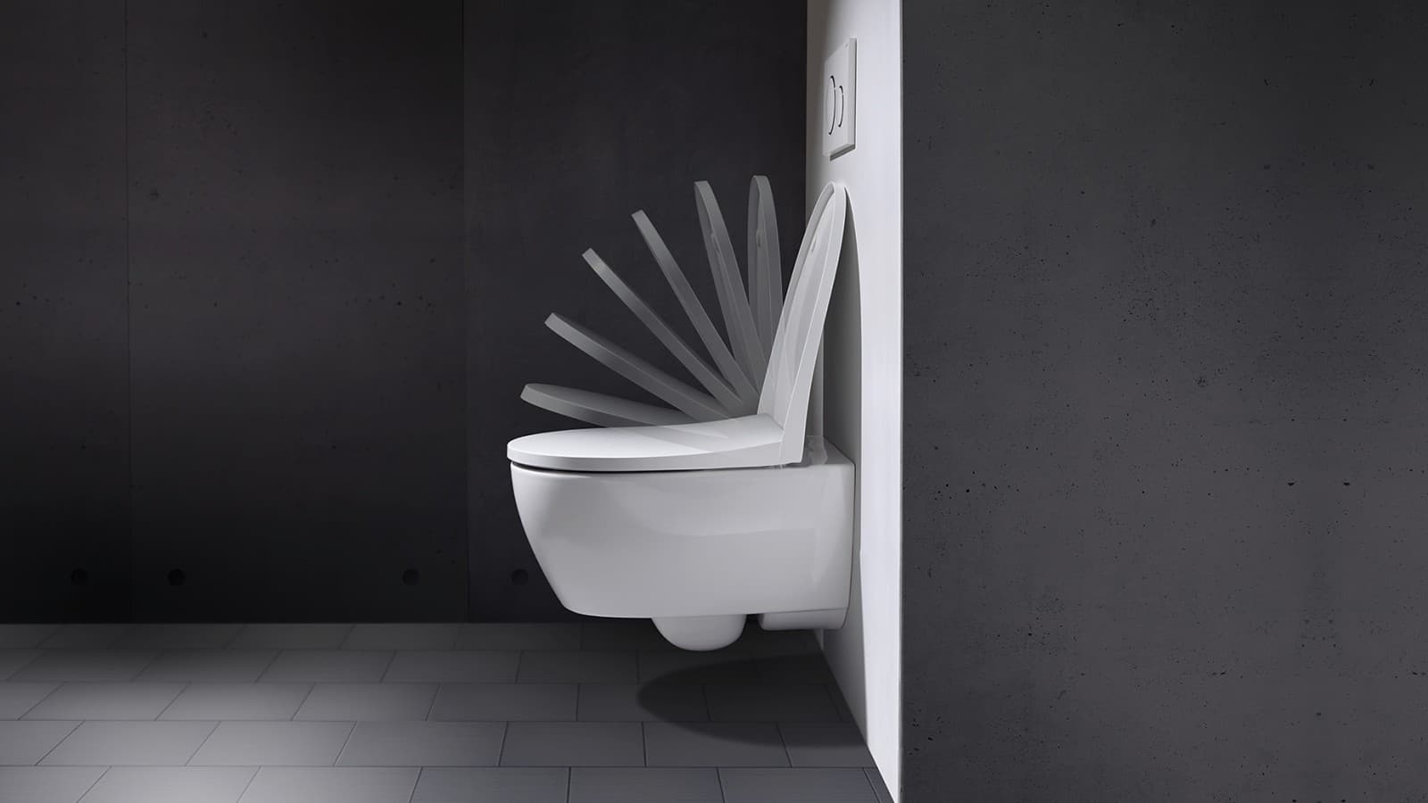 Плавное закрывание крышки унитаза Плавное закрывание крышки унитаза