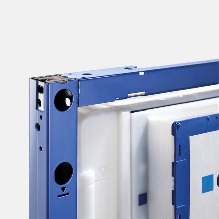 Опциональные отверстия для крепления к стене Опциональные отверстия для крепления к стене