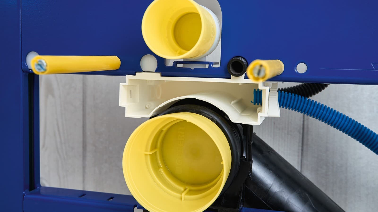 Инсталляция Geberit Duofix с выводом электричества и подводом воды Инсталляция Geberit Duofix с выводом электричества и подводом воды