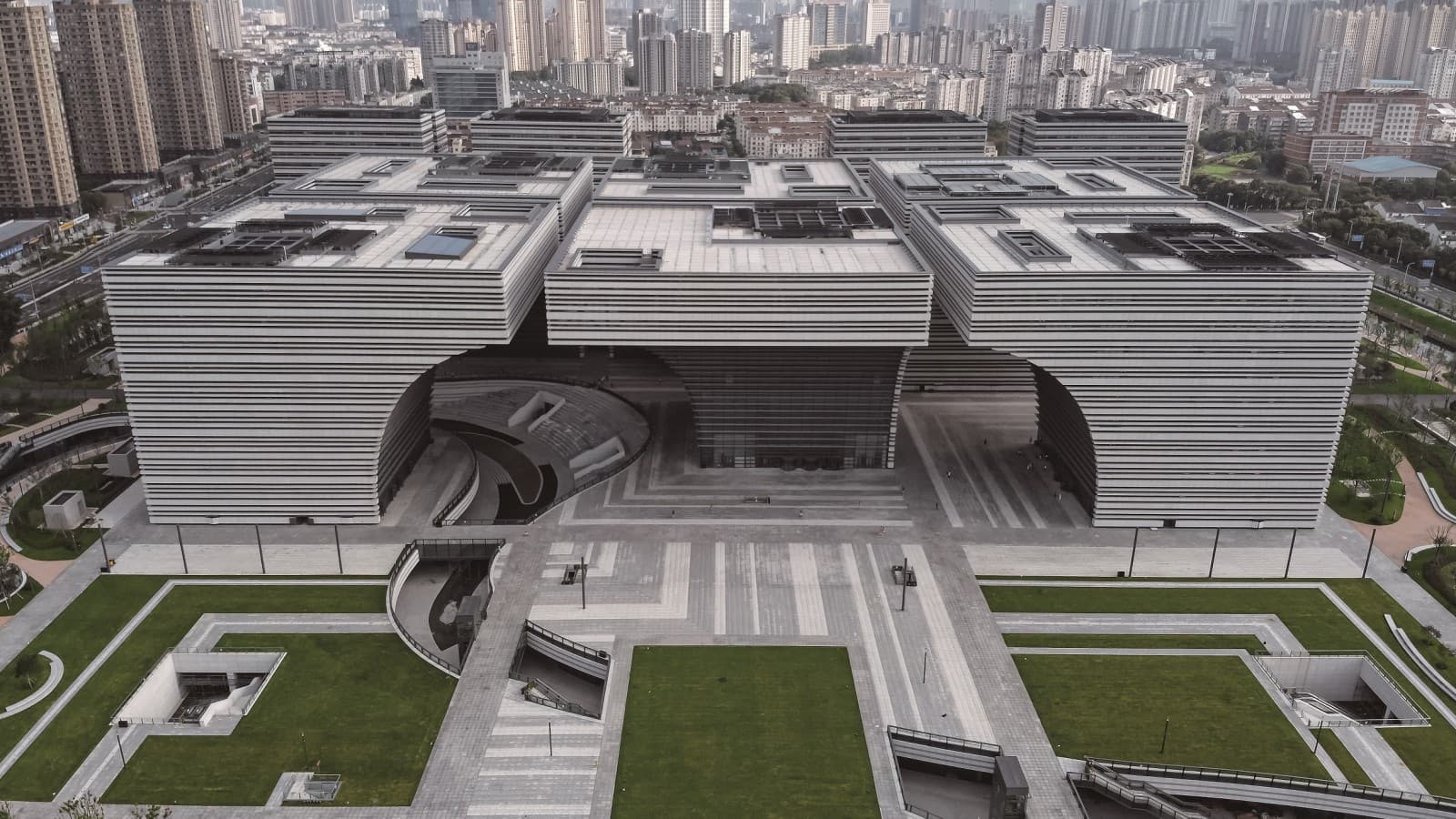 Культурный центр Changzhou Plaza, Чанчжоу (CN) 2022 (© ingDESIGN (shanghai) Co.,Ltd) Культурный центр Changzhou Plaza, Чанчжоу (CN) 2022 (© ingDESIGN (shanghai) Co.,Ltd)