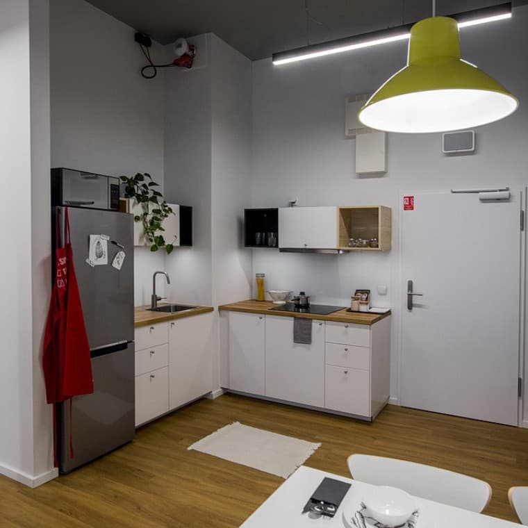 LivinnX - это комнаты для отдельного проживания, а также квартиры вместимостью до четырех человек (© Jaroslaw Kakal/Geberit) LivinnX - это комнаты для отдельного проживания, а также квартиры вместимостью до четырех человек (© Jaroslaw Kakal/Geberit)