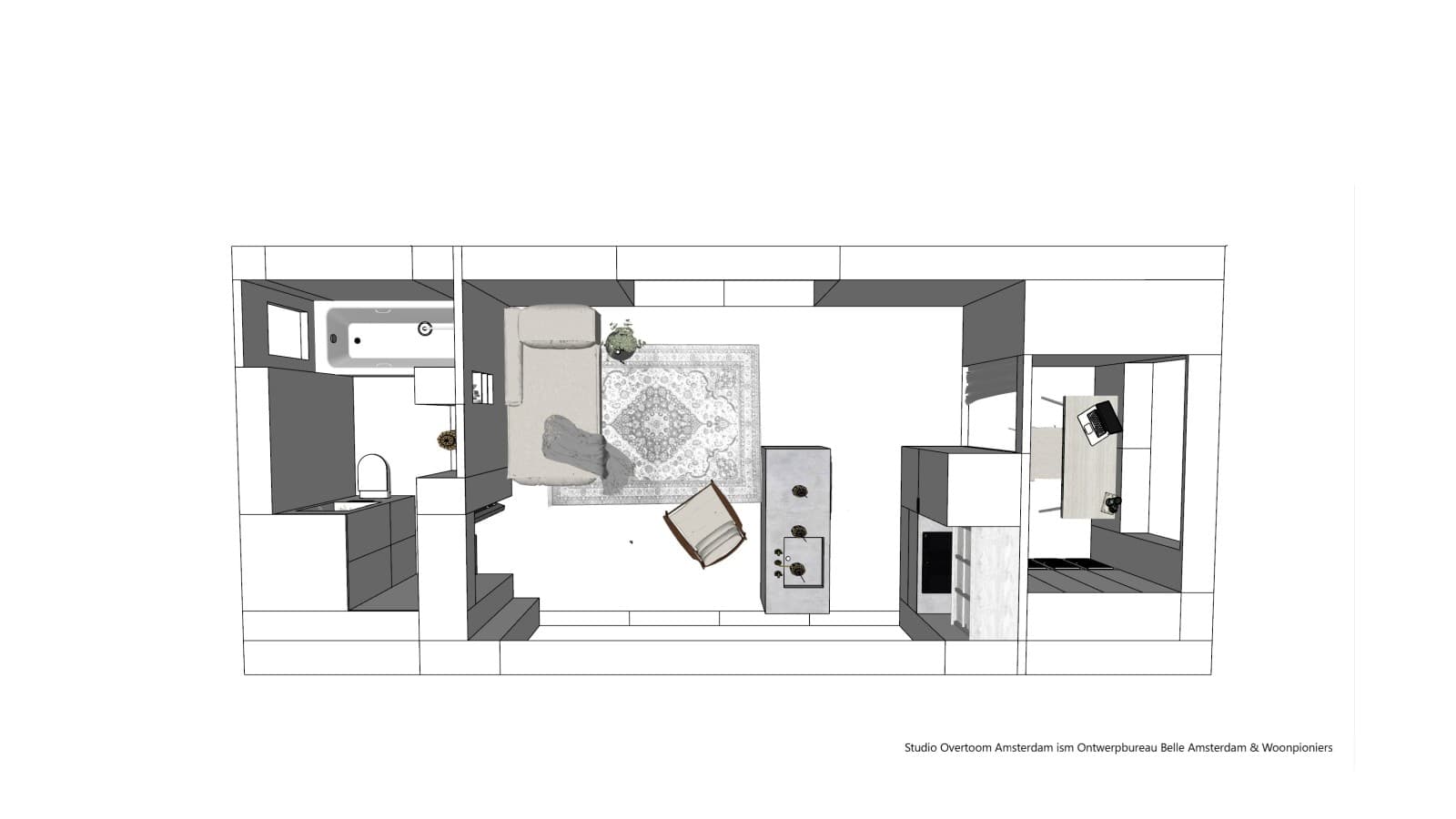 Схема микродома (© Woonpioniers) Схема микродома (© Woonpioniers)