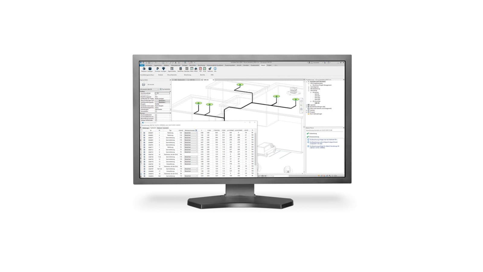 Снимок экрана с запросом на расчет Pluvia Снимок экрана с запросом на расчет Pluvia