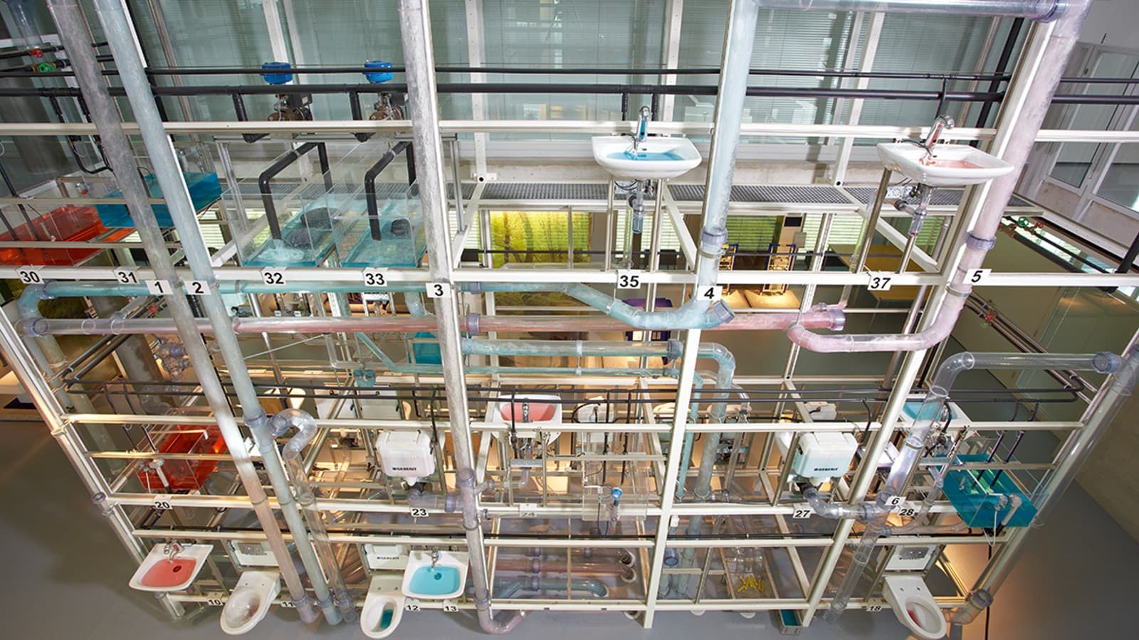 Гидравлическая башня Geberit Гидравлическая башня Geberit